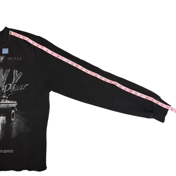 Chevrolet Sweatshirt Legendary Performance Mens Medium SquareBody Chevy Truck - Picture 7 of 7